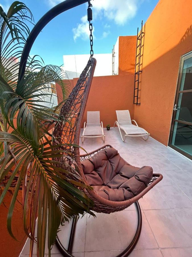 칸쿤 Casa Spa Palmeras - Habitacion Privada 아파트 외부 사진