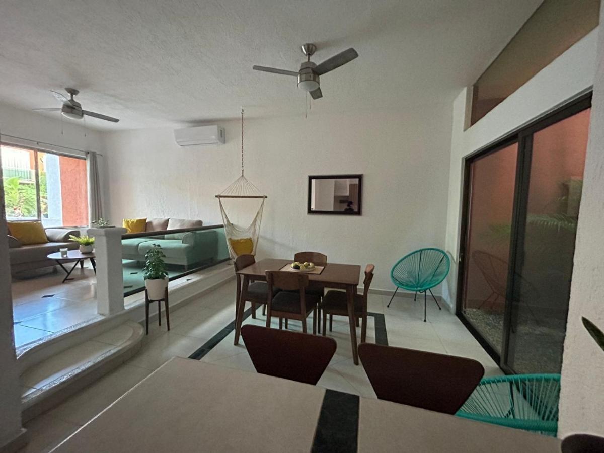 칸쿤 Casa Spa Palmeras - Habitacion Privada 아파트 외부 사진