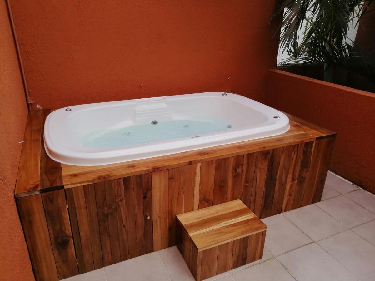 칸쿤 Casa Spa Palmeras - Habitacion Privada 아파트 외부 사진