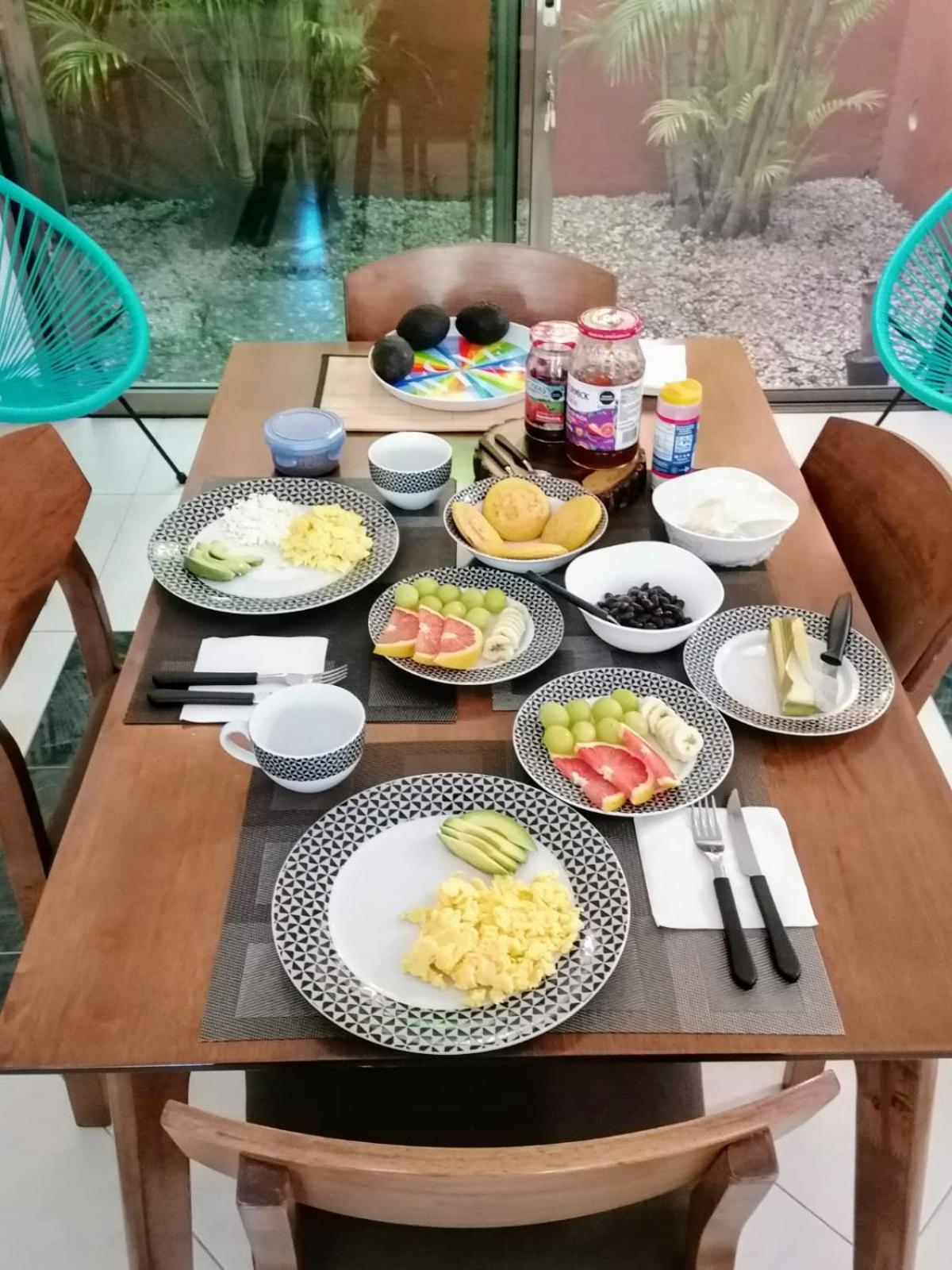칸쿤 Casa Spa Palmeras - Habitacion Privada 아파트 외부 사진